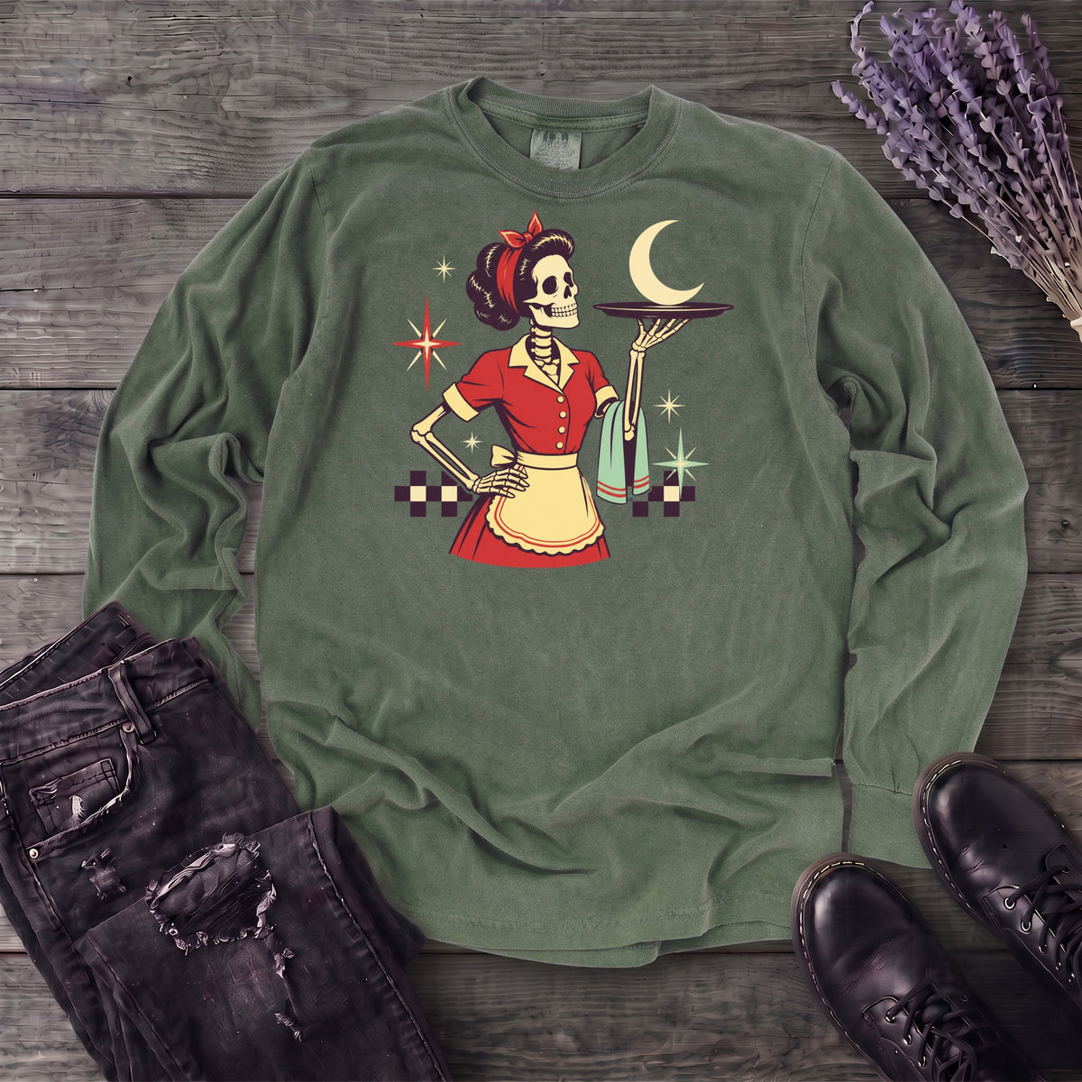 Serving Long Sleeve T-Shirt