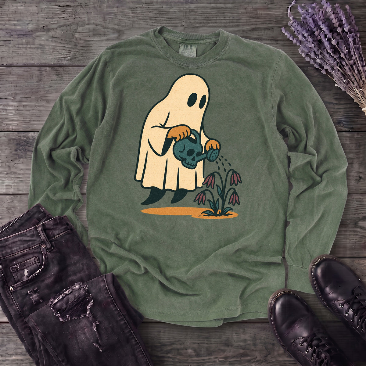Ghost Gardener Long Sleeve T-Shirt