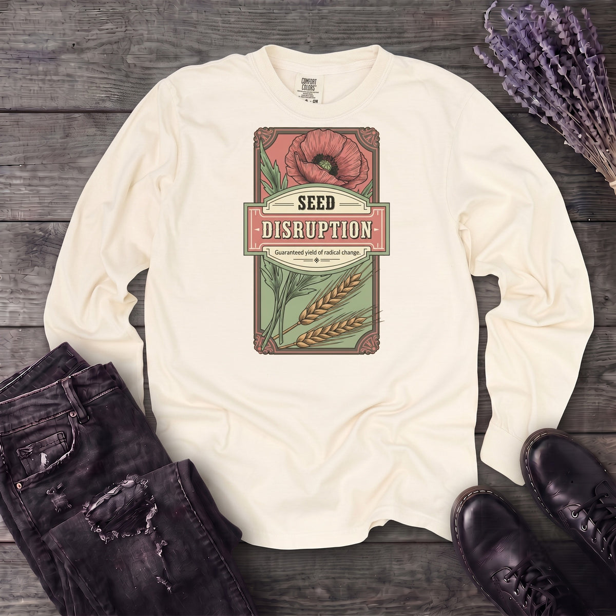 Seed Distruption Long Sleeve T-Shirt