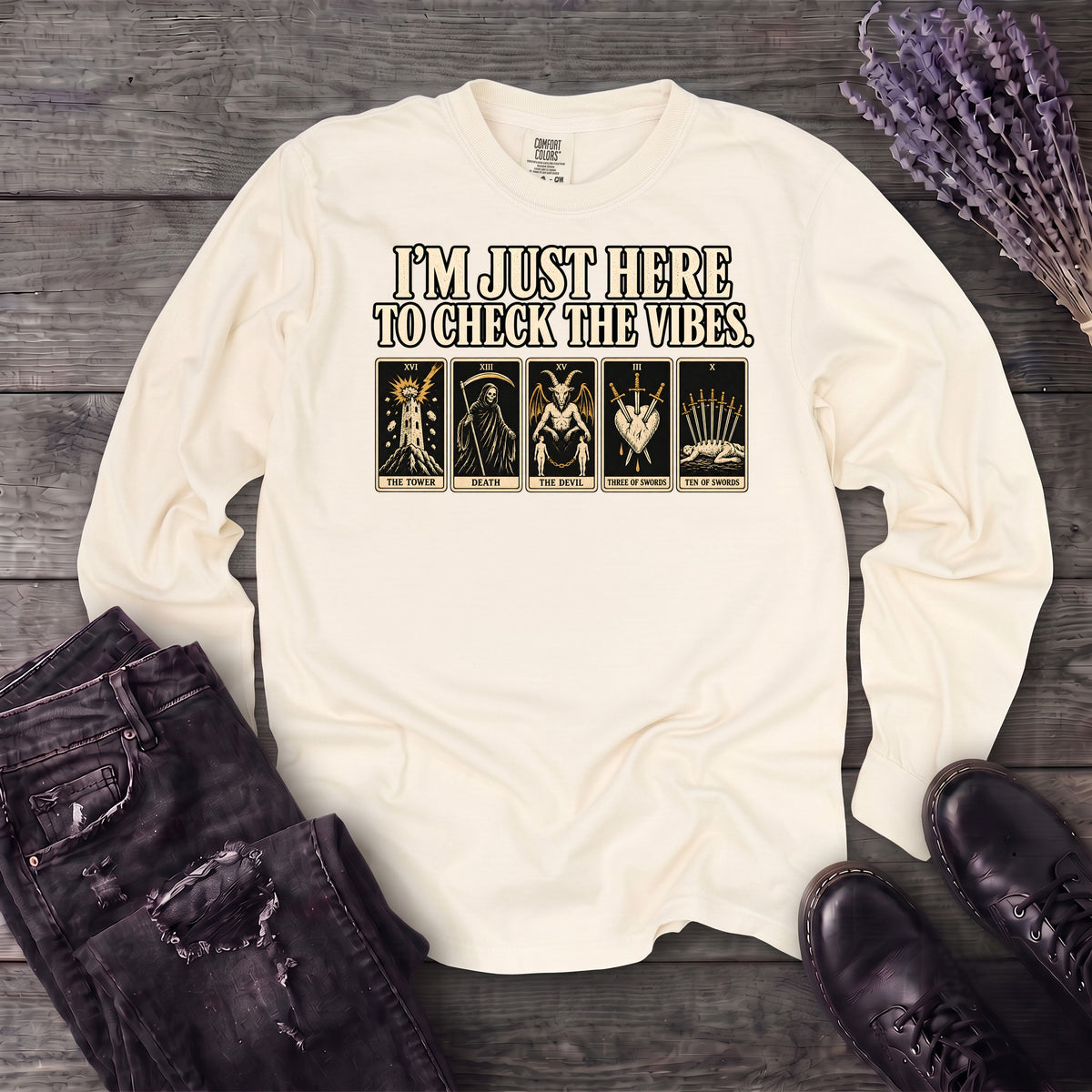 Check The Vibes Long Sleeve T-Shirt