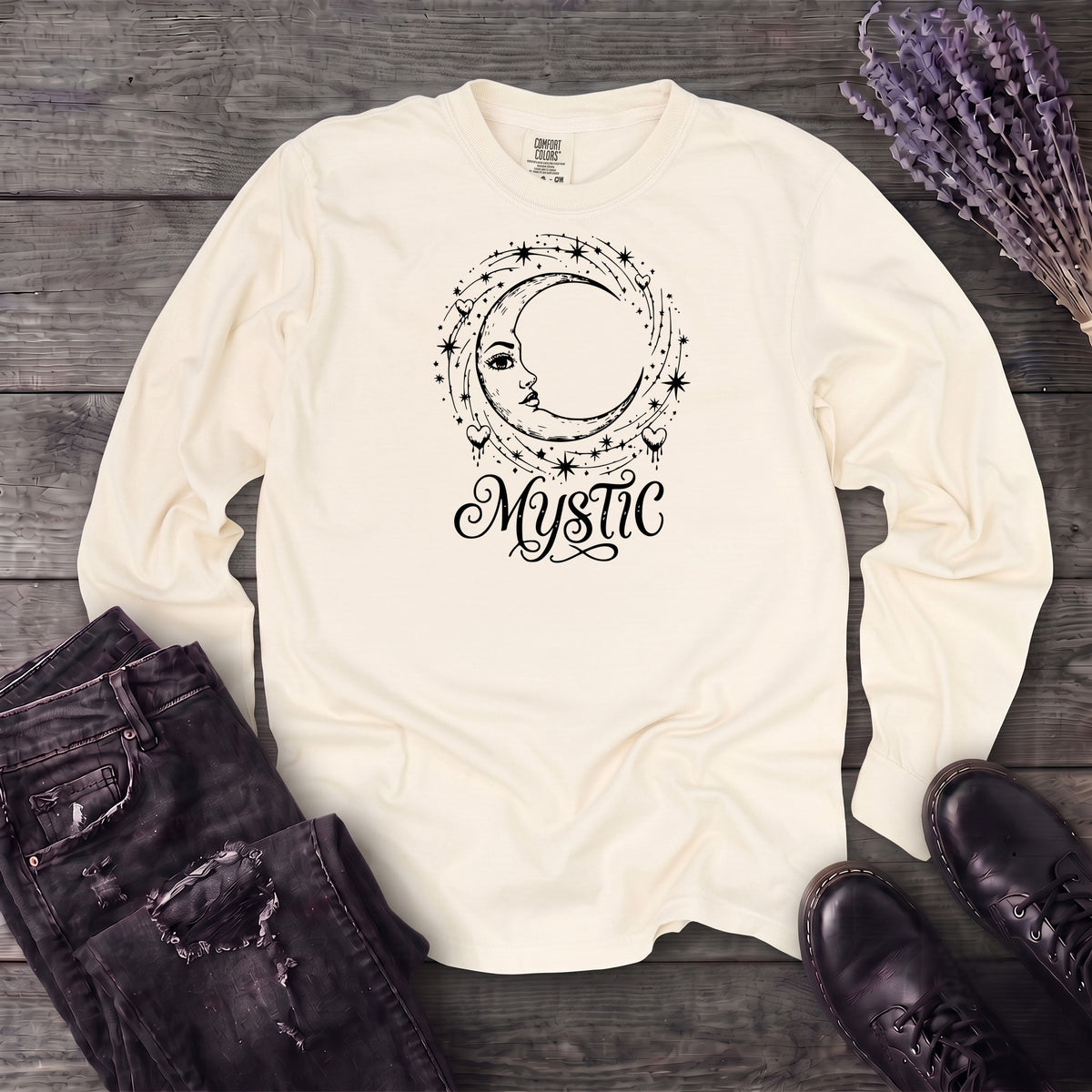 Mystic Moon Long Sleeve T-Shirt