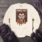 Fangs Out For Fall Long Sleeve T-Shirt
