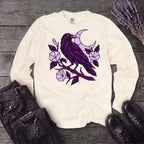Geometric Crow Long Sleeve T-Shirt