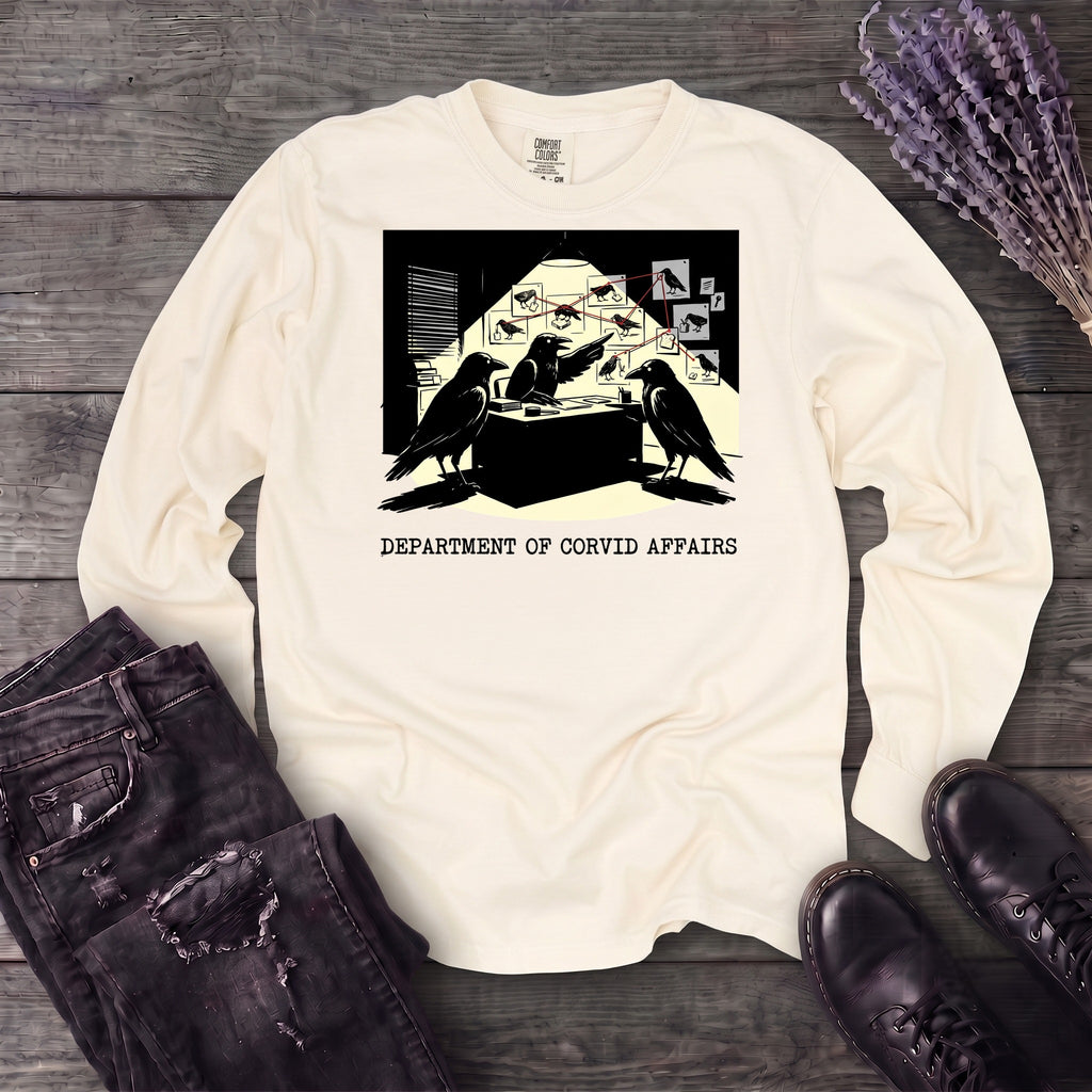 Department of Corvid Affairs Long Sleeve T-Shirt