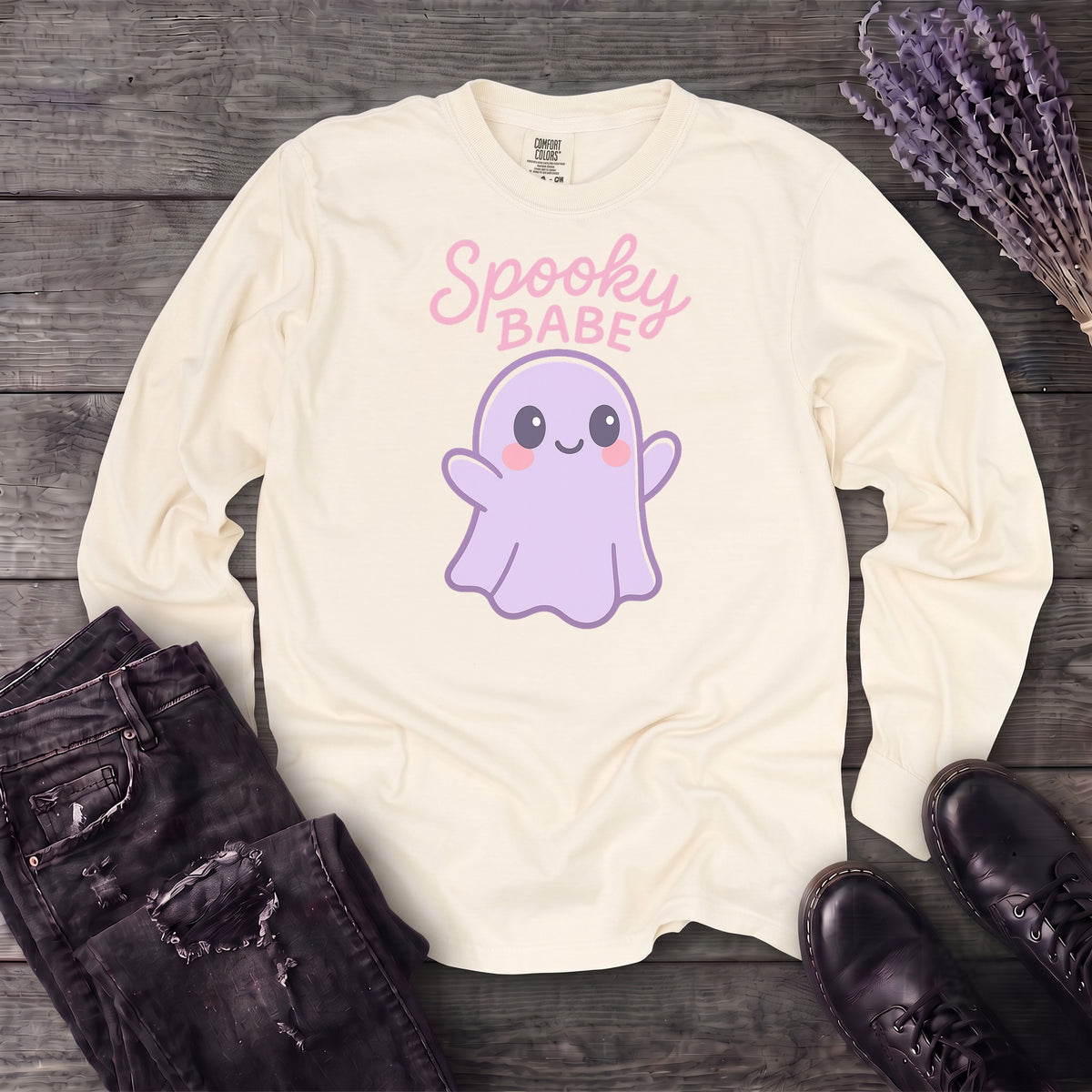 Spooky Babe Long Sleeve T-Shirt