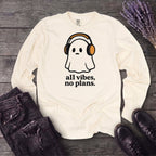 all vibes no plans Long Sleeve T-Shirt