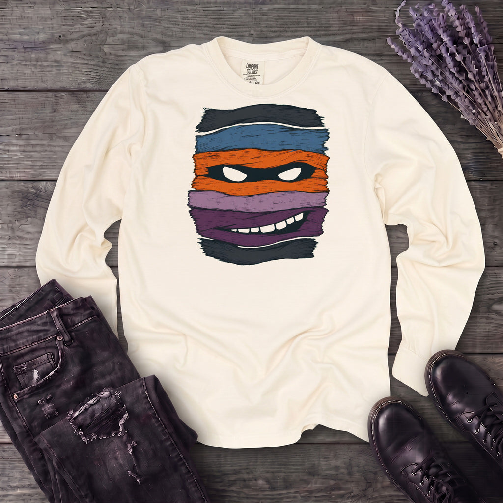 Mummy Stripes Long Sleeve T-Shirt