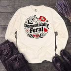 domestically feral Long Sleeve T-Shirt
