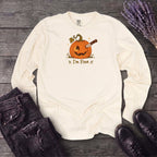 Jack-O-Lantern I'm Fine Long Sleeve T-Shirt