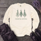 raised by witches minimal Long Sleeve T-Shirt