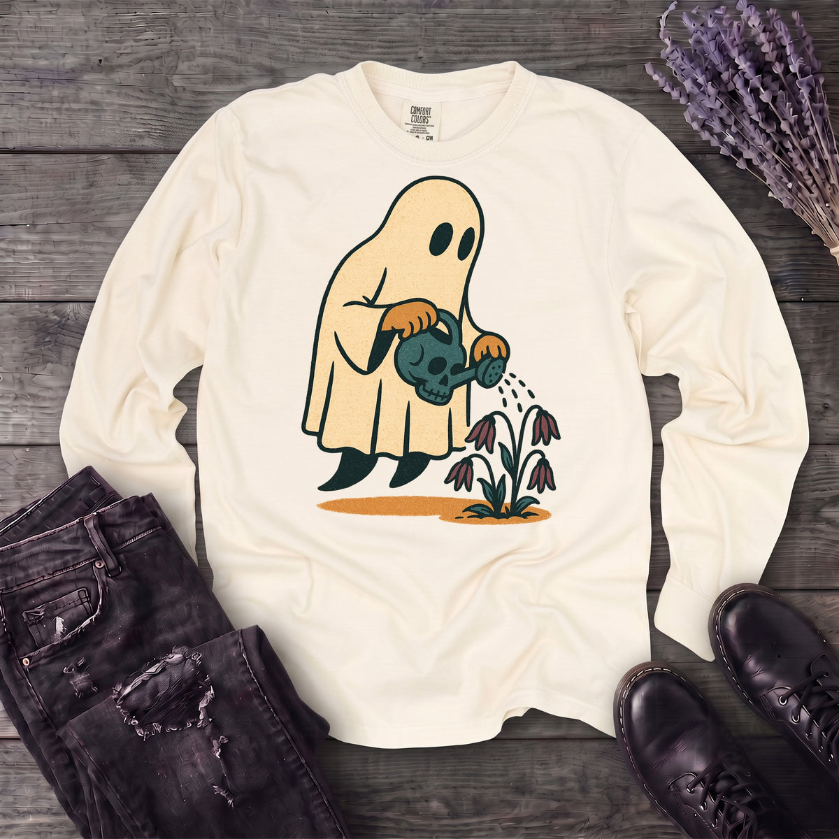 Ghost Gardener Long Sleeve T-Shirt