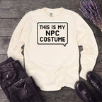 This Is My Npc Costume Long Sleeve T-Shirt
