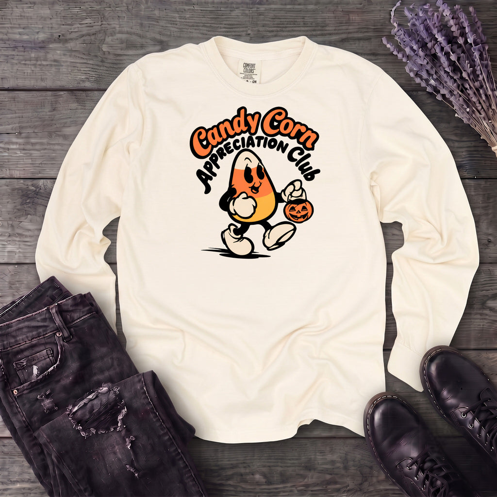 Candy Corn Appreciation Club Long Sleeve T-Shirt