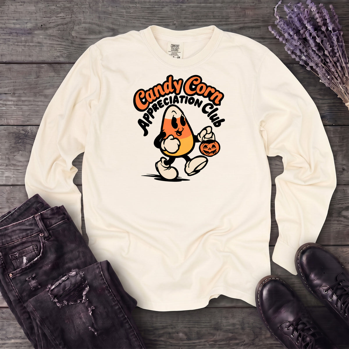 Candy Corn Appreciation Club Long Sleeve T-Shirt