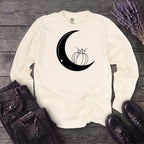 Moon And Pumpkin Long Sleeve T-Shirt
