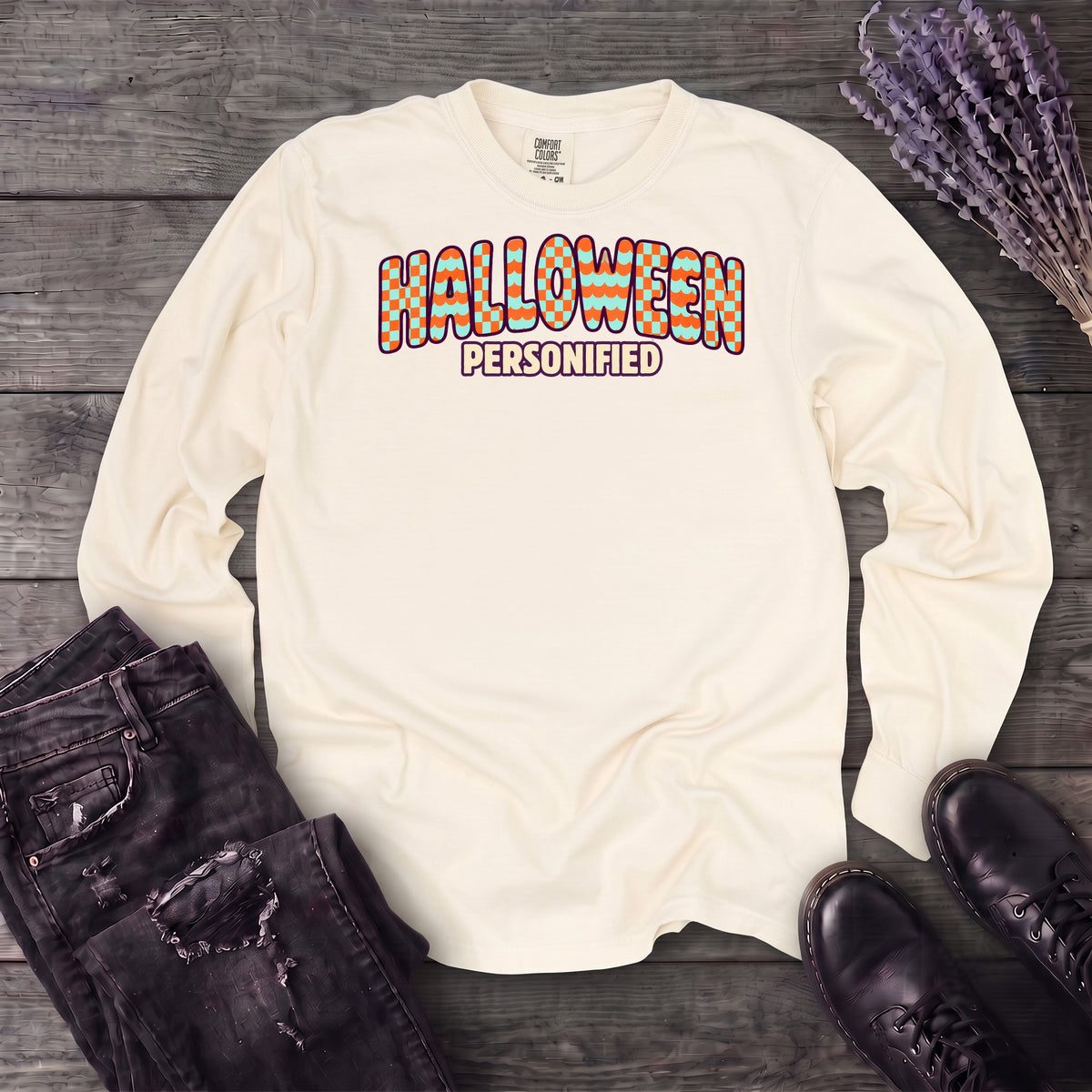 Halloween Personified Long Sleeve T-Shirt