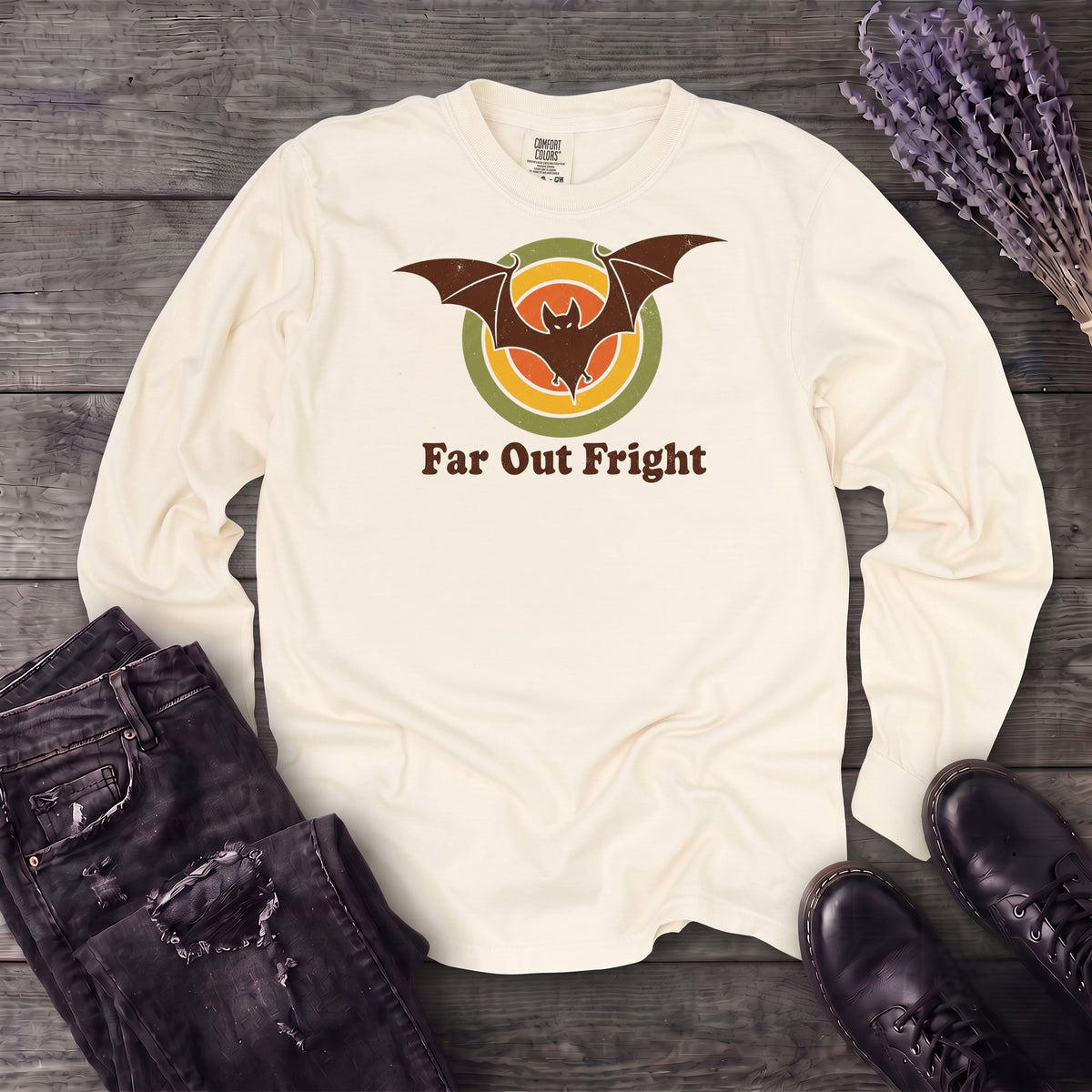 Far Out Fright Long Sleeve T-Shirt