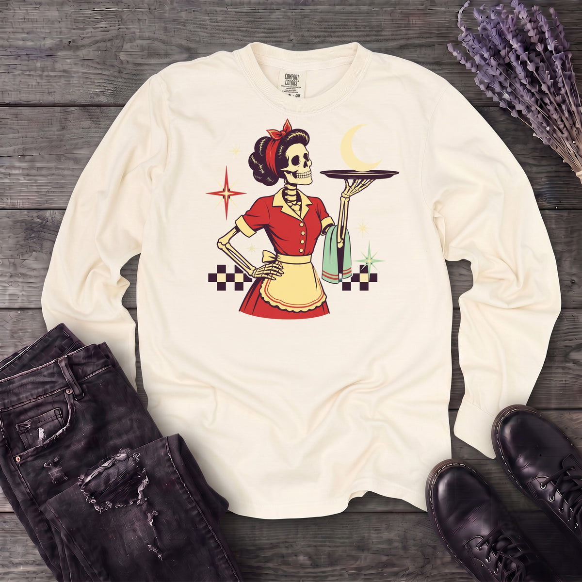 Serving Long Sleeve T-Shirt