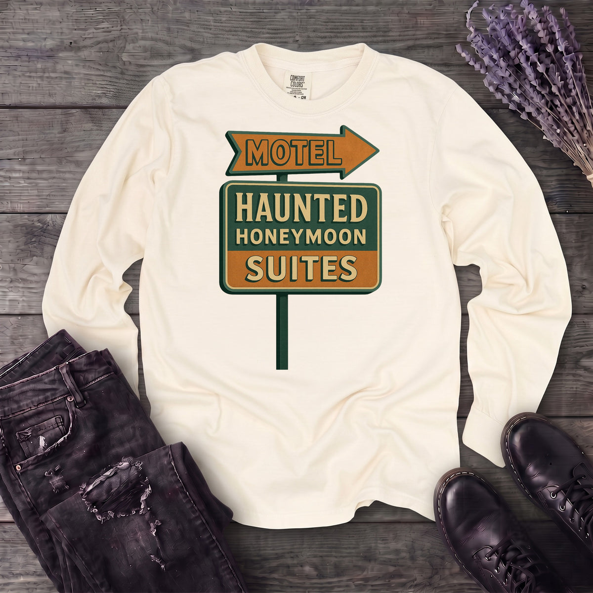 Haunted Honeymoon Suites Long Sleeve T-Shirt