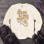 Here For The Haunt Long Sleeve T-Shirt