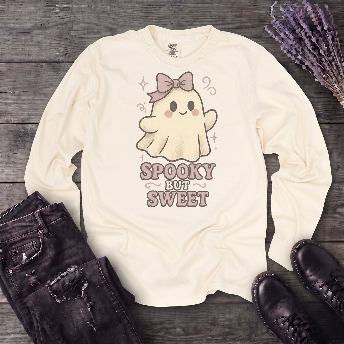 Spooky But Sweet Long Sleeve T-Shirt