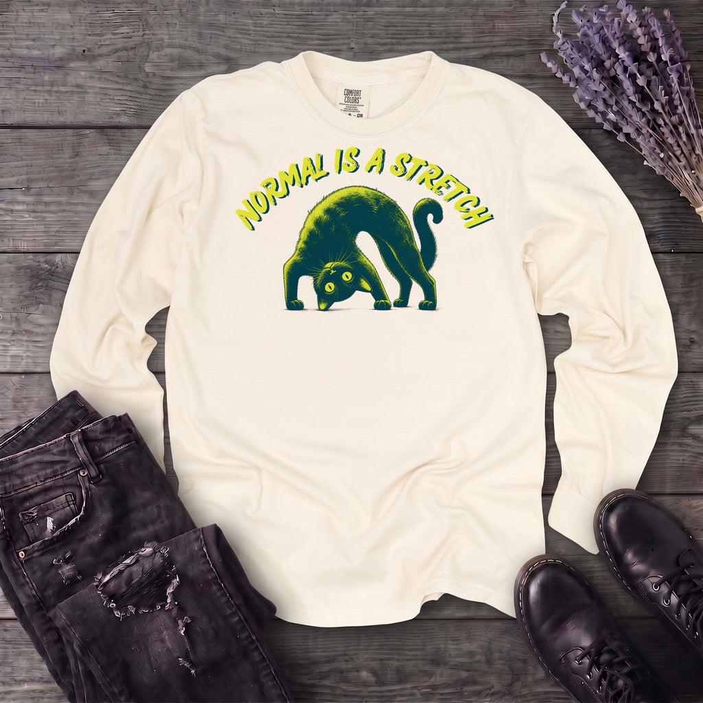 Normal Is A Stretch Long Sleeve T-Shirt