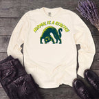 Normal Is A Stretch Long Sleeve T-Shirt