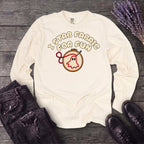 Stab Fabric Long Sleeve T-Shirt