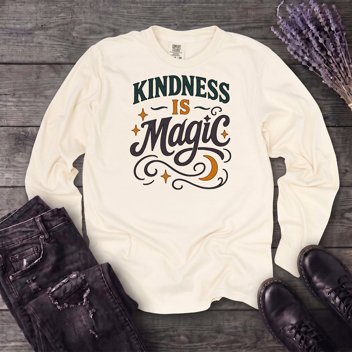 Kindness Is Magic Long Sleeve T-Shirt