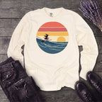 Surfing Witch Long Sleeve T-Shirt