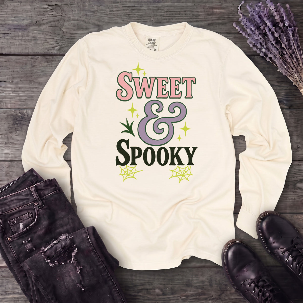 Pastel Sweet Spooky Long Sleeve T-Shirt