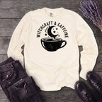 Witchcraft And Caffeine Long Sleeve T-Shirt
