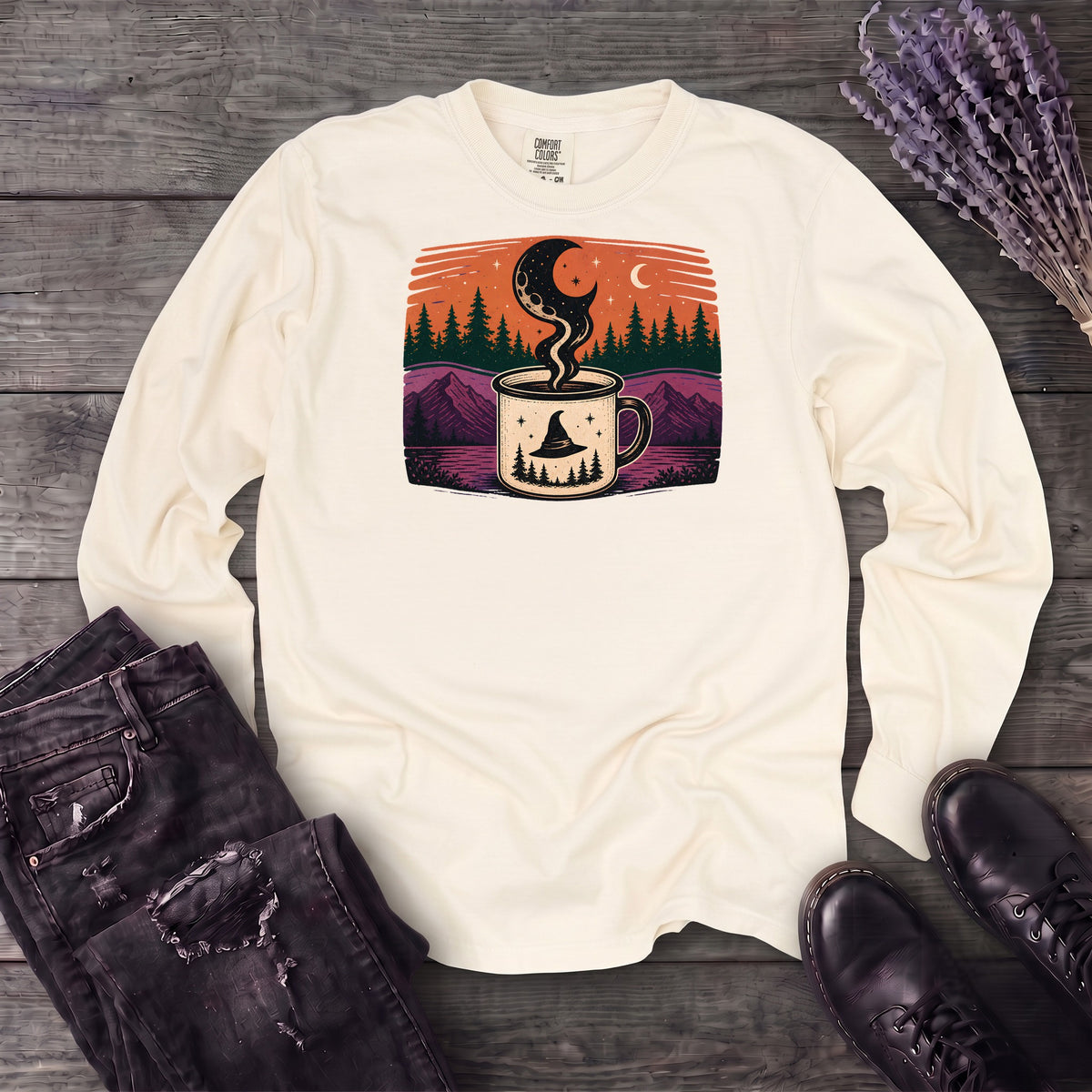 Witchy Camp Cup Long Sleeve T-Shirt