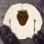 Strawberry Skull Long Sleeve T-Shirt