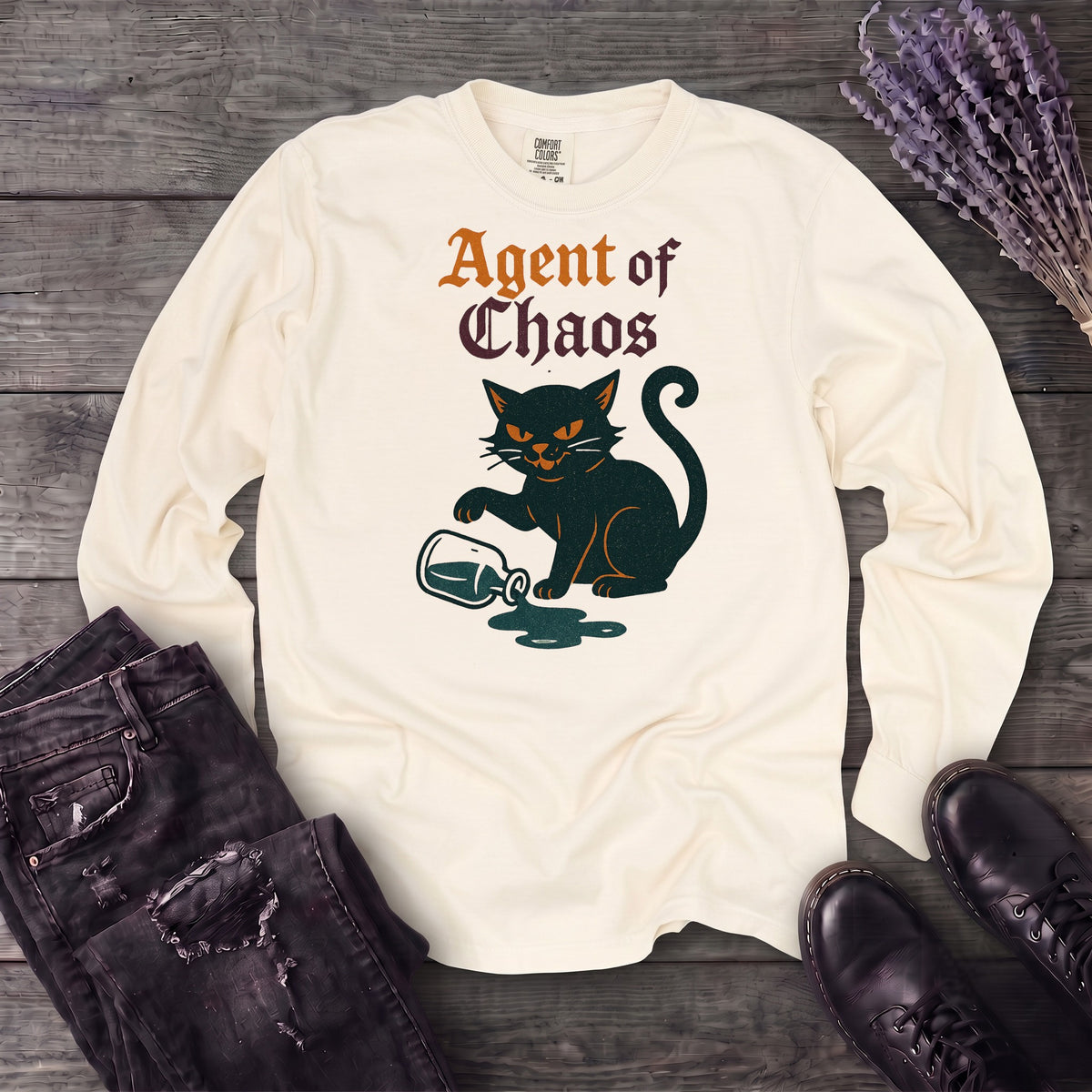agent of chaos Long Sleeve T-Shirt