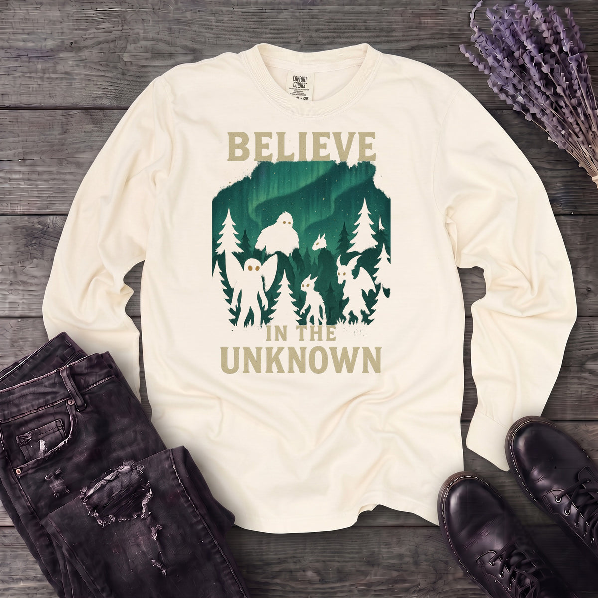 Believe In The Unknown Long Sleeve T-Shirt