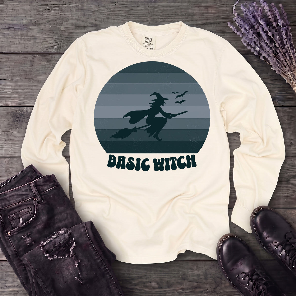 Basic Witch Long Sleeve T-Shirt