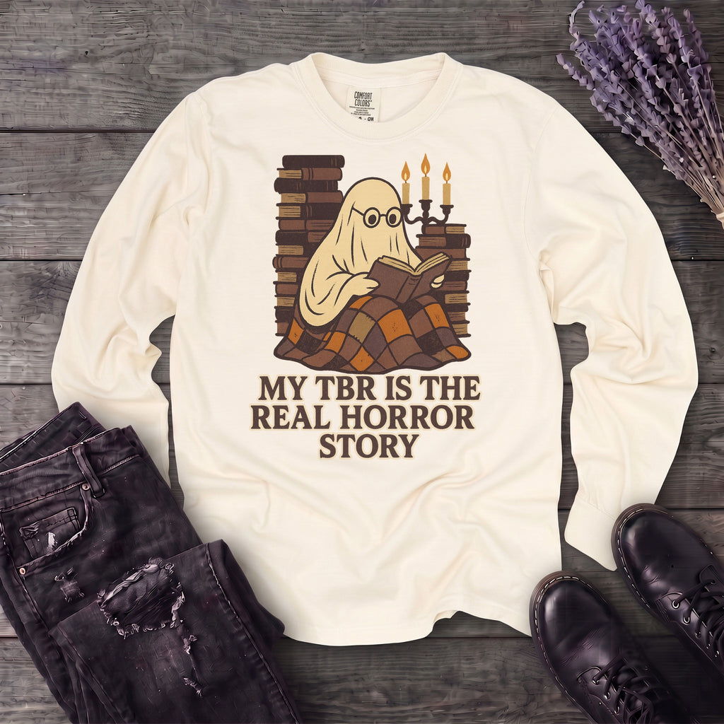 My Tbr Is The Real Horror Story Long Sleeve T-Shirt