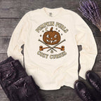Pumpkin Purls And Cozy Curses Long Sleeve T-Shirt