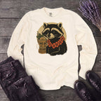 Raccoon Tiki Long Sleeve T-Shirt