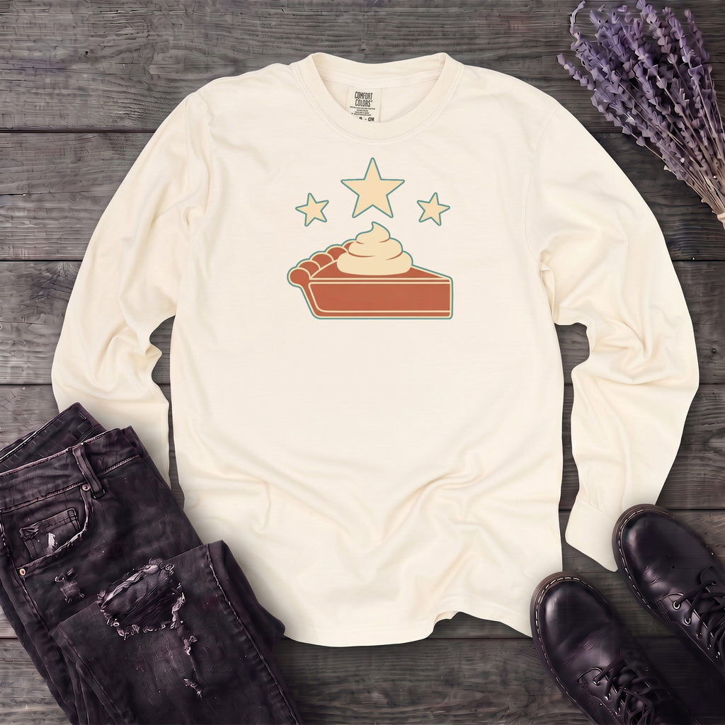 Pie And Stars Long Sleeve T-Shirt
