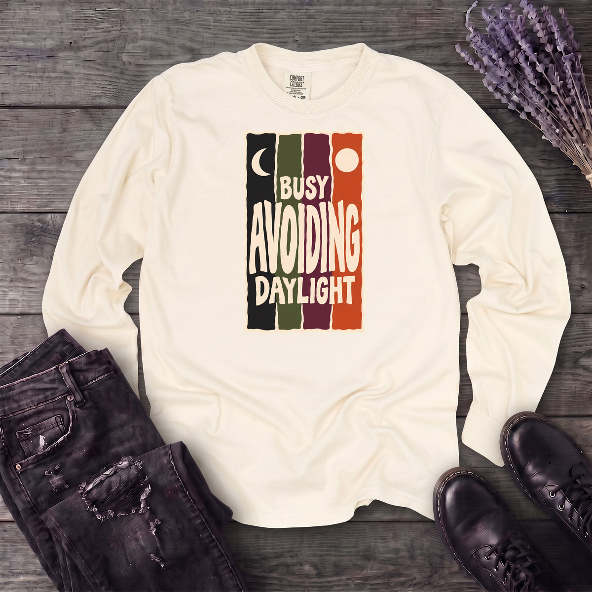 Avoiding Daylight Long Sleeve T-Shirt