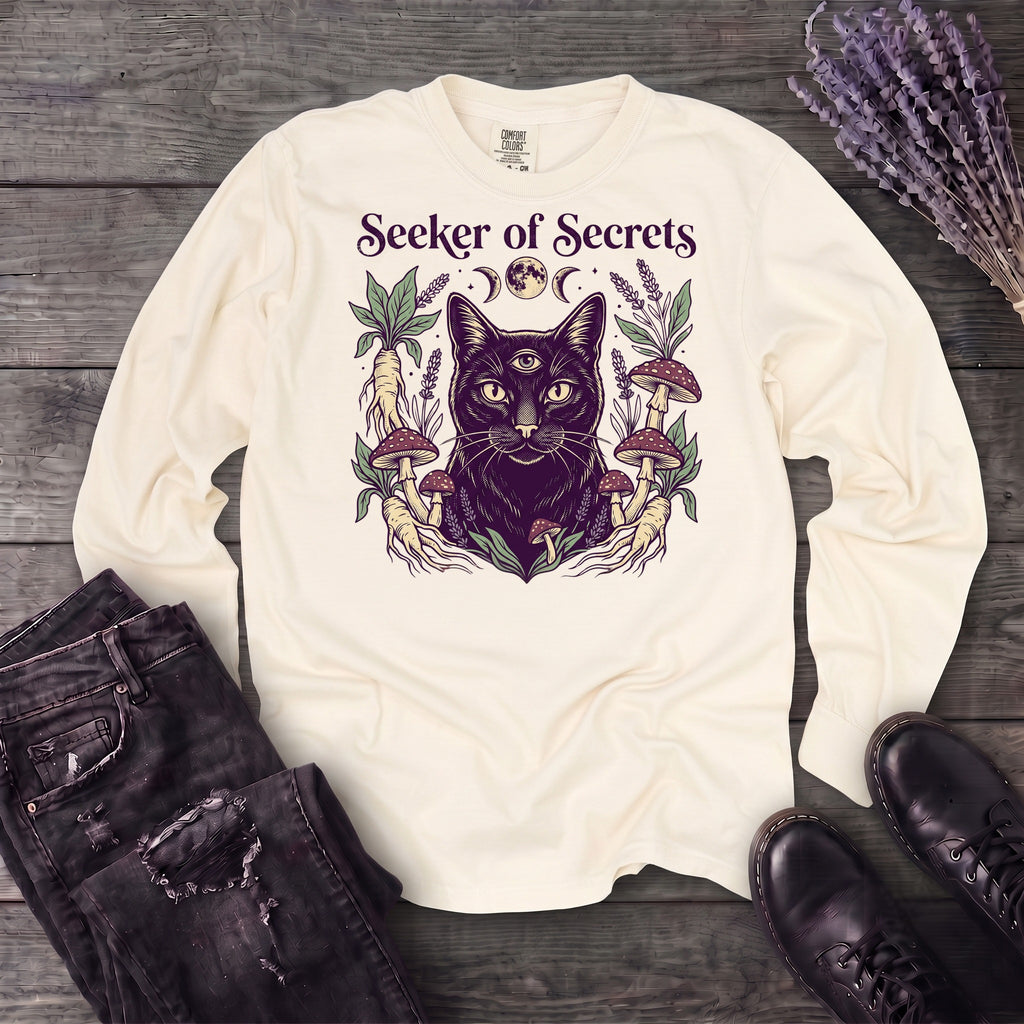 Seeker Of Secrets Long Sleeve T-Shirt