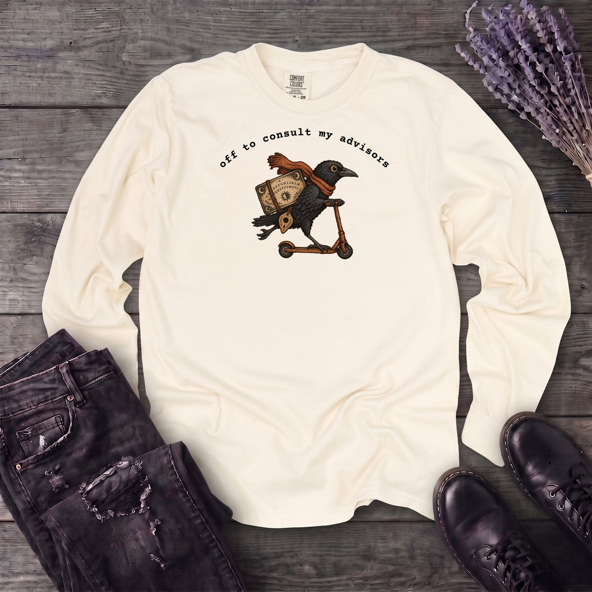 Off To Consult My Advisors Long Sleeve T-Shirt