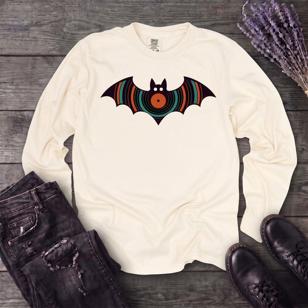 Bat Vinyl Long Sleeve T-Shirt