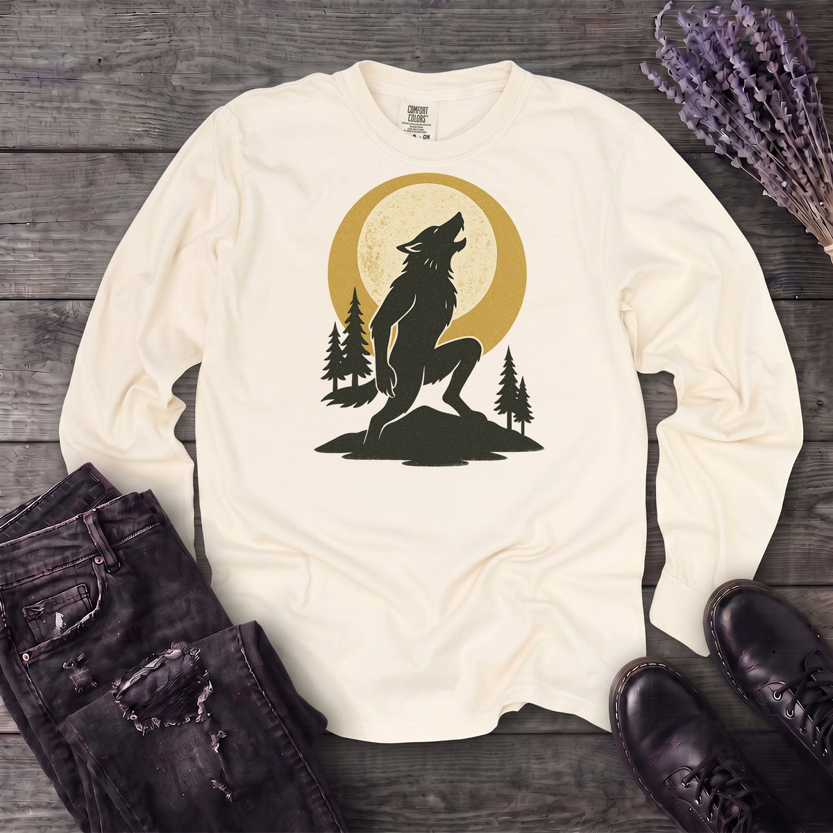 Werewolf Howl Long Sleeve T-Shirt