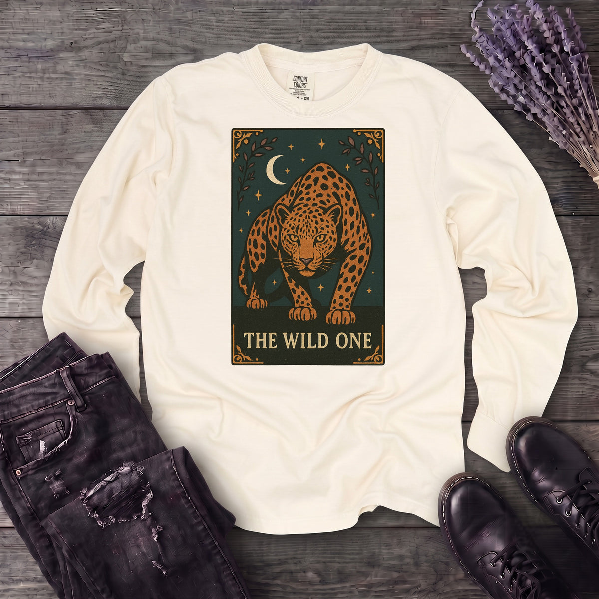 The Wild One Tarot Long Sleeve T-Shirt