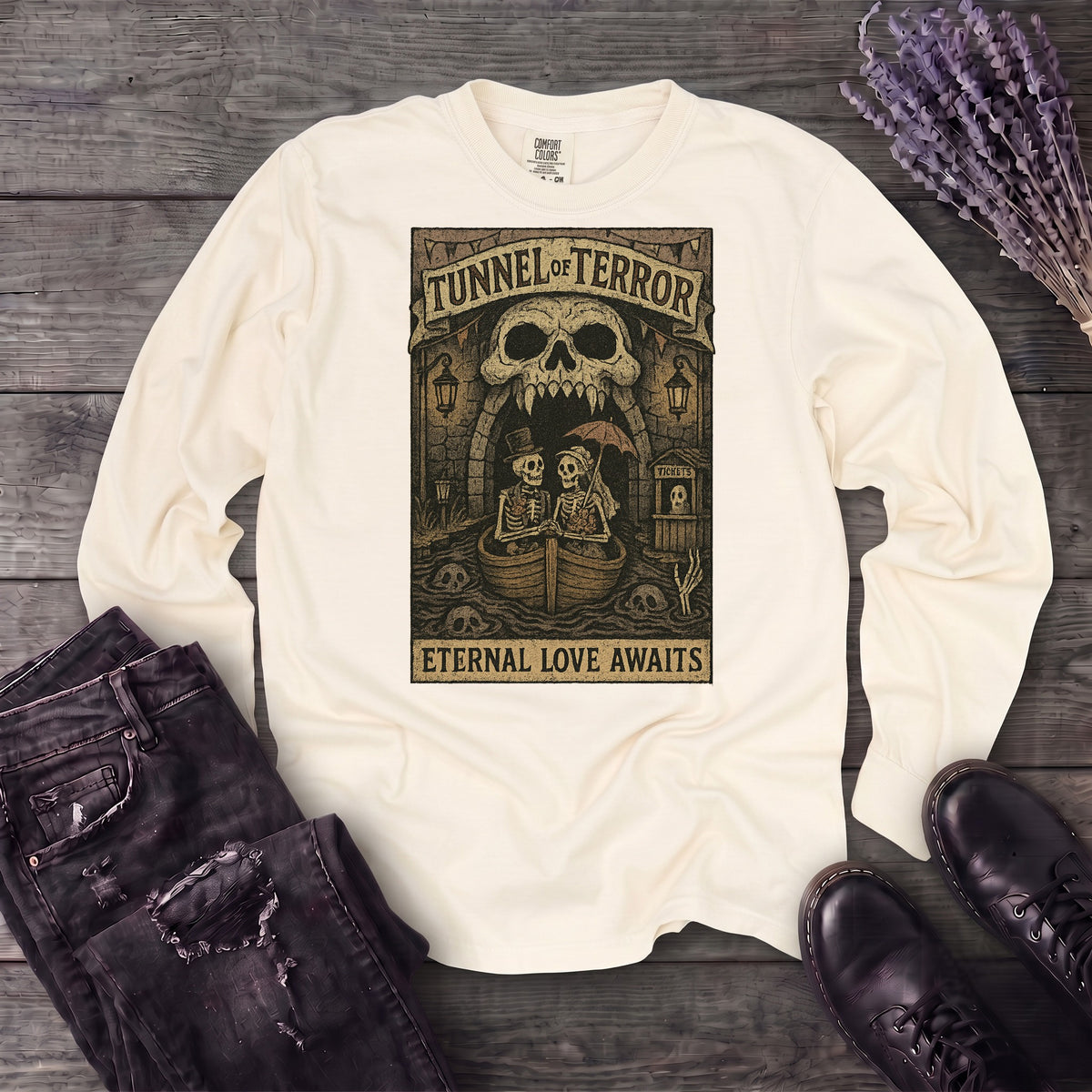 Tunnel Of Terror Long Sleeve T-Shirt
