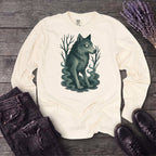 Woodland Spirits Wolf Long Sleeve T-Shirt