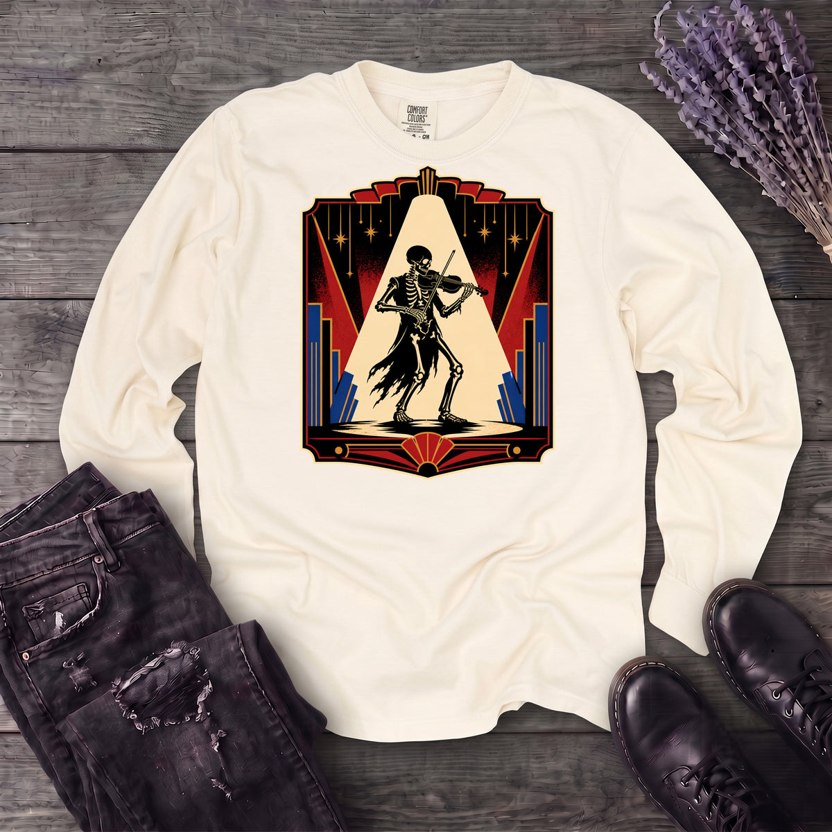Virtuoso Skeleton Long Sleeve T-Shirt
